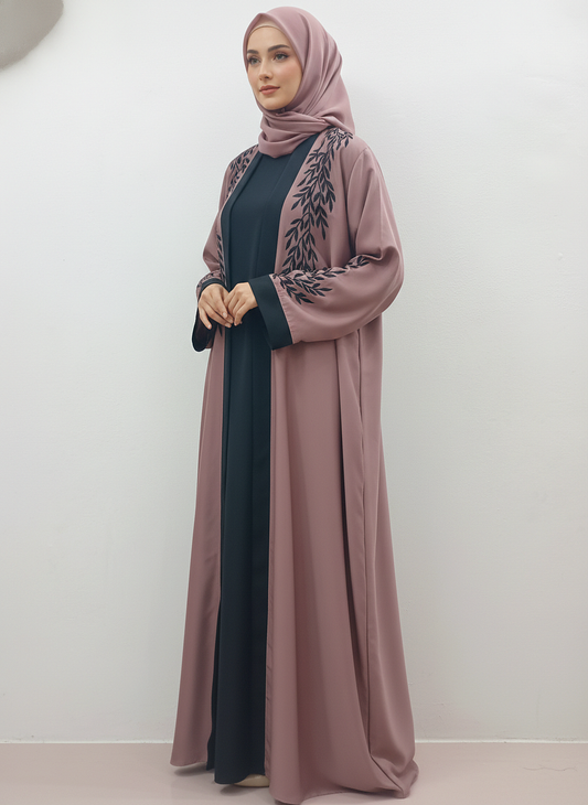 Anaya Embroided Abaya (01)