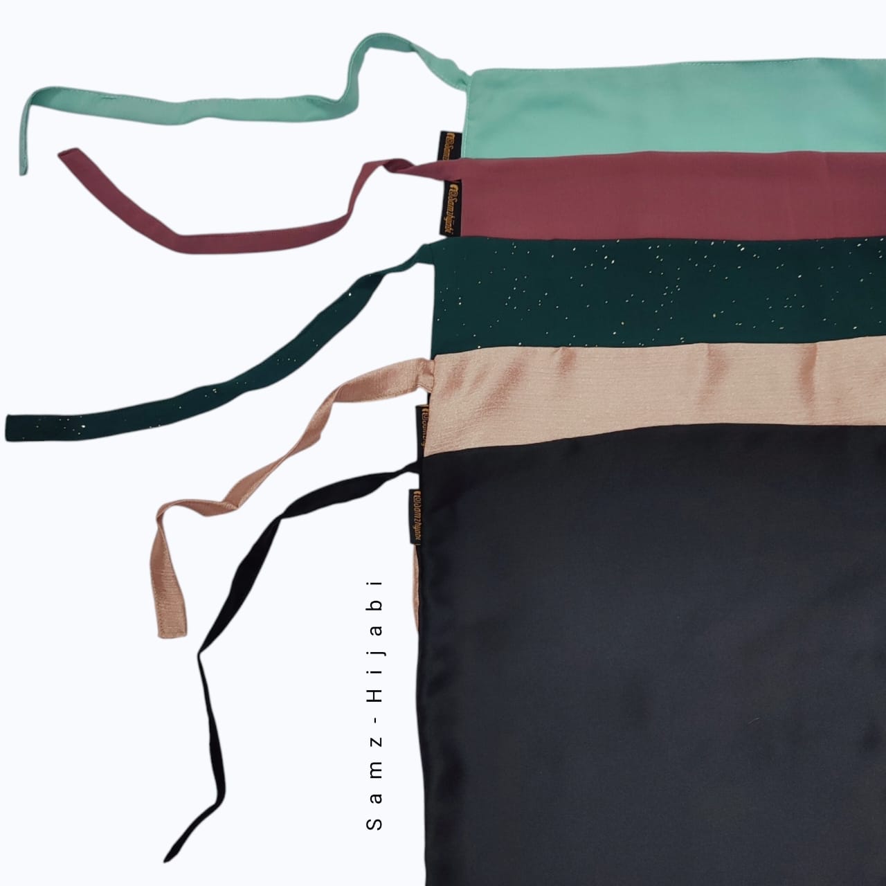 Set of 5 Naqabs - design 1