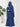 The Amira 4-Piece Hoodie Abaya Set (BLUE)