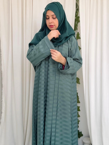 Grace Sleeky Abaya Pastel Green