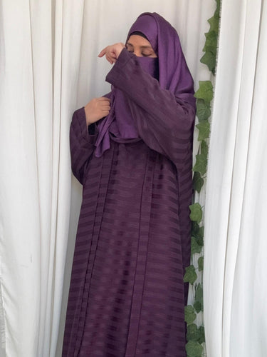 Grace Sleeky Abaya (PURPLE)