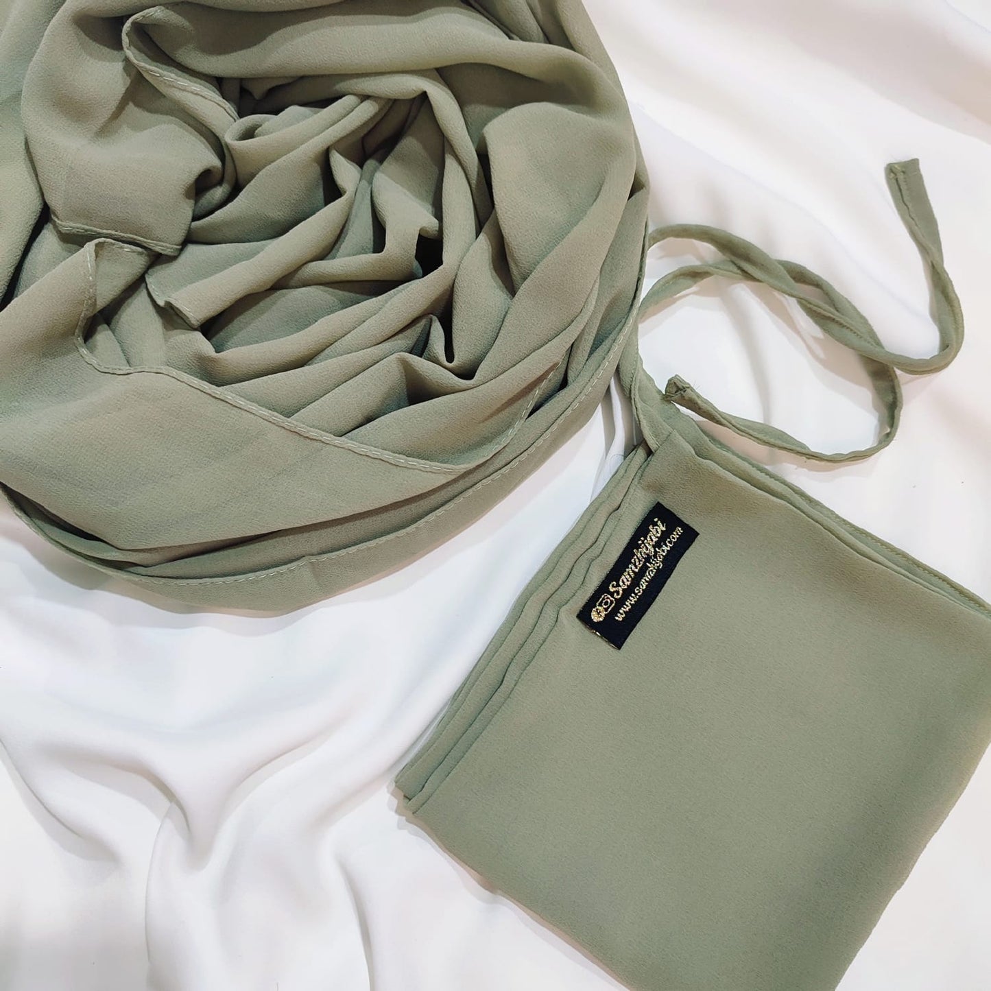 Hijab Naqab Set Pistachio