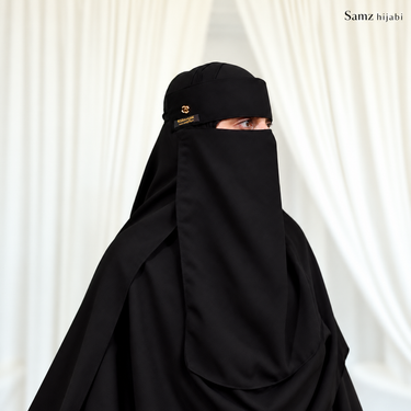 Hard-Patti Saudi Naqab Size (L)-Black