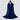 Haya Crinkle Foil Hijab (Navy blue)
