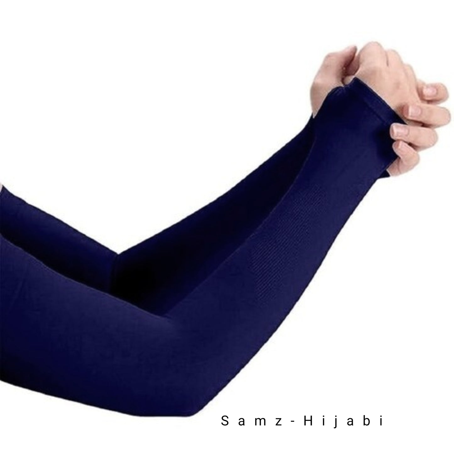 Cotton Arm sleeves with thumb holes