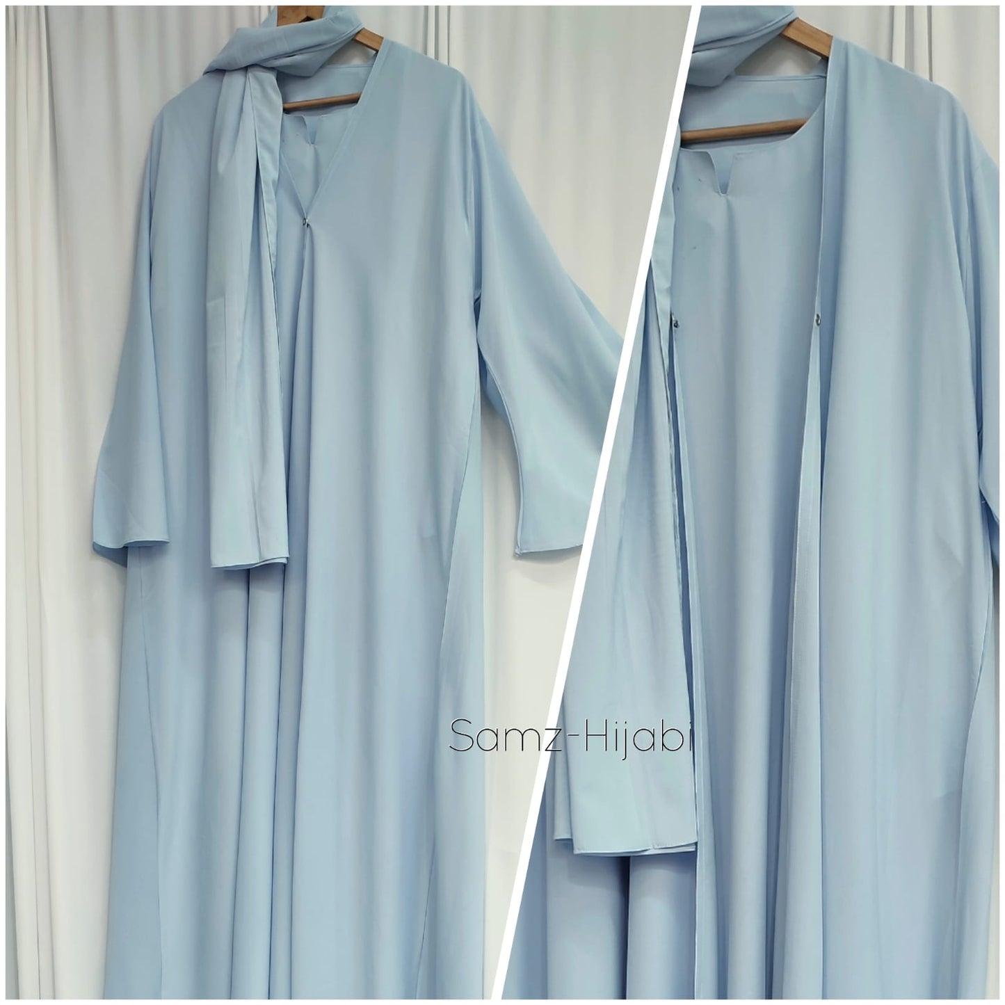 Separate Upper Kimono Abaya