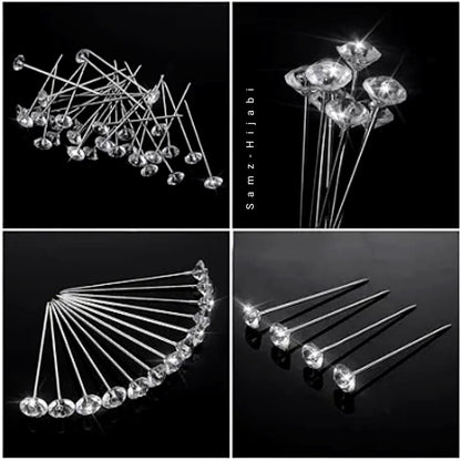 Crystal Hijab Pins