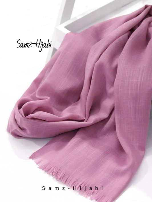 Bigger Turkish Lawn Hijab Tea Pink