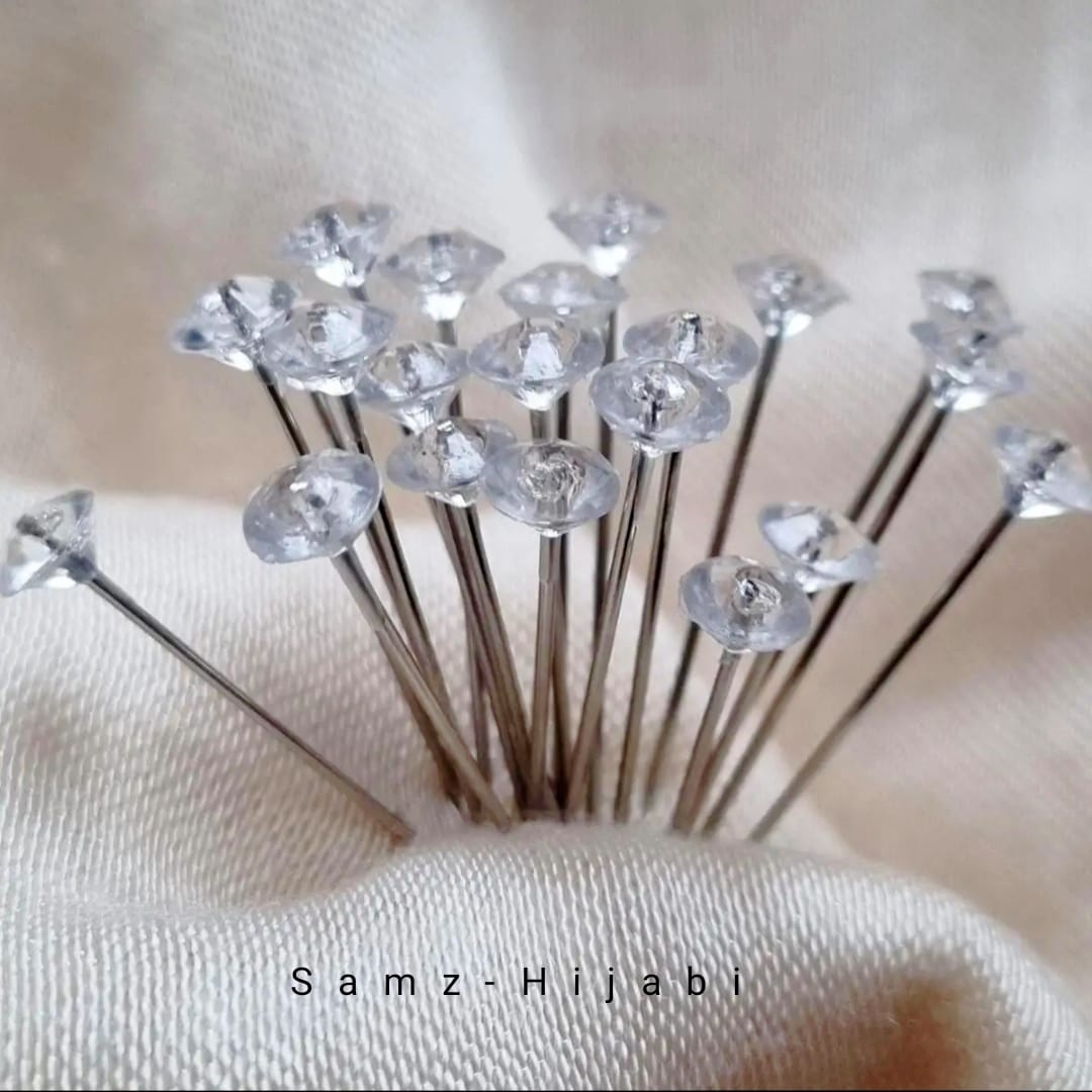 Crystal Hijab Pins