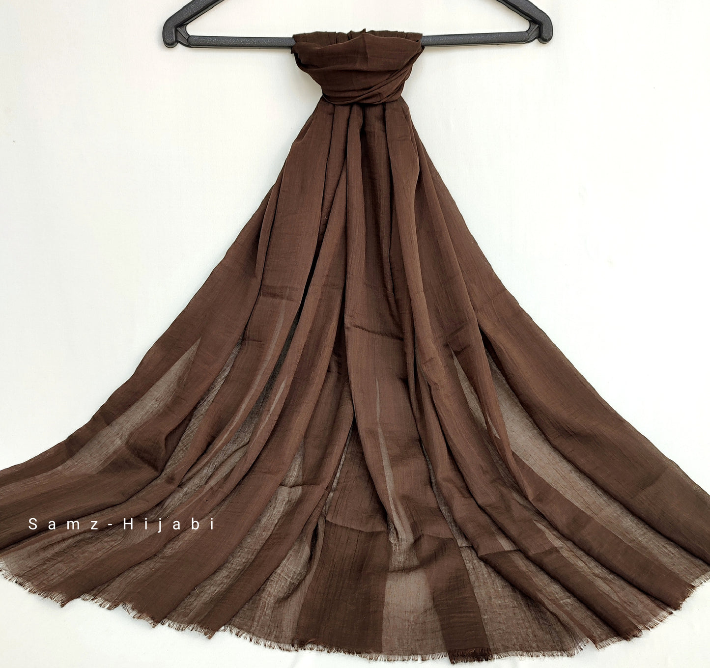 Turkish Lawn Hijab Chocolate Brown