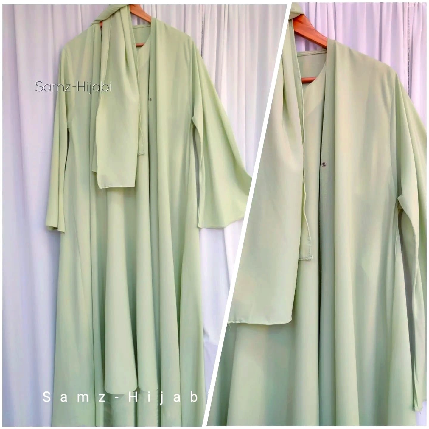 Separate Upper Kimono Abaya