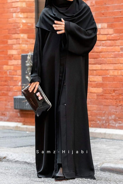 Front Open Nida Abaya