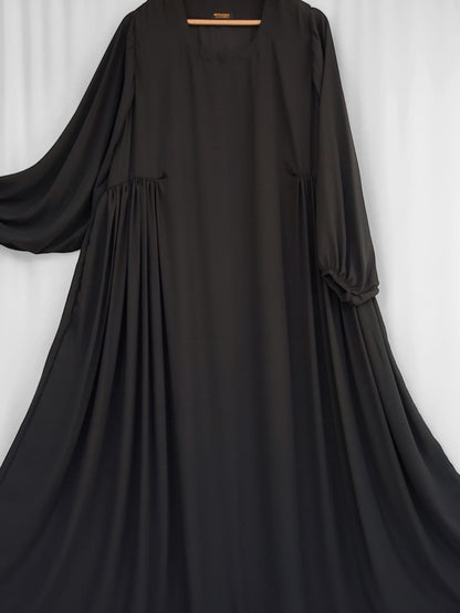 Side Chun Abaya-Black