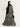 Printed Front Open Straight Abaya (01)