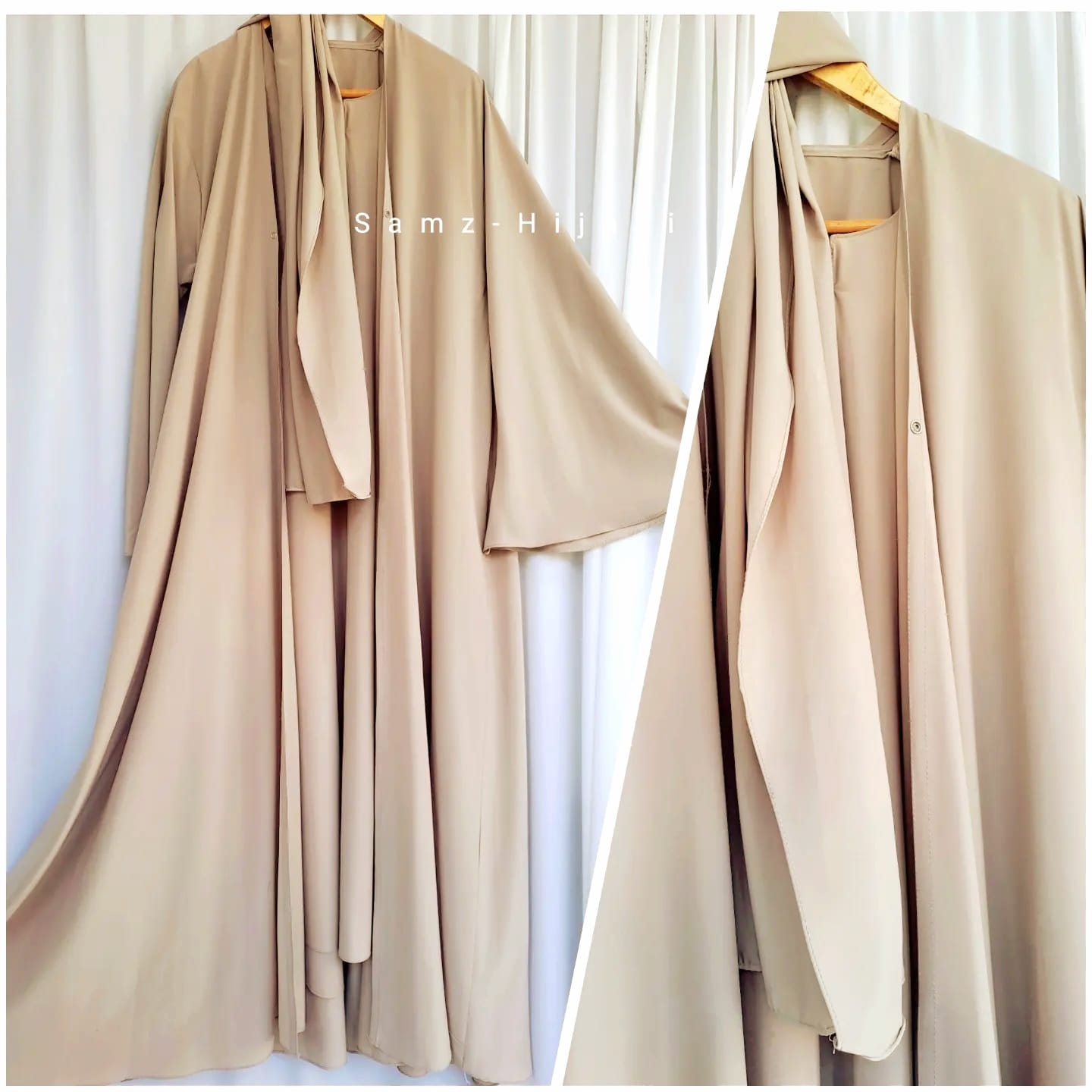 Separate Upper Kimono Abaya