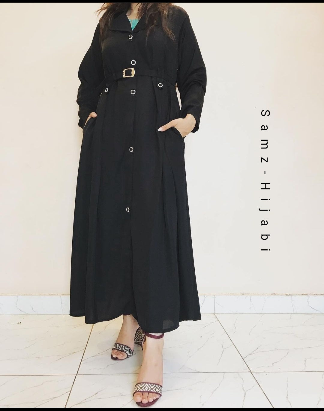 Coat Pockets Abaya