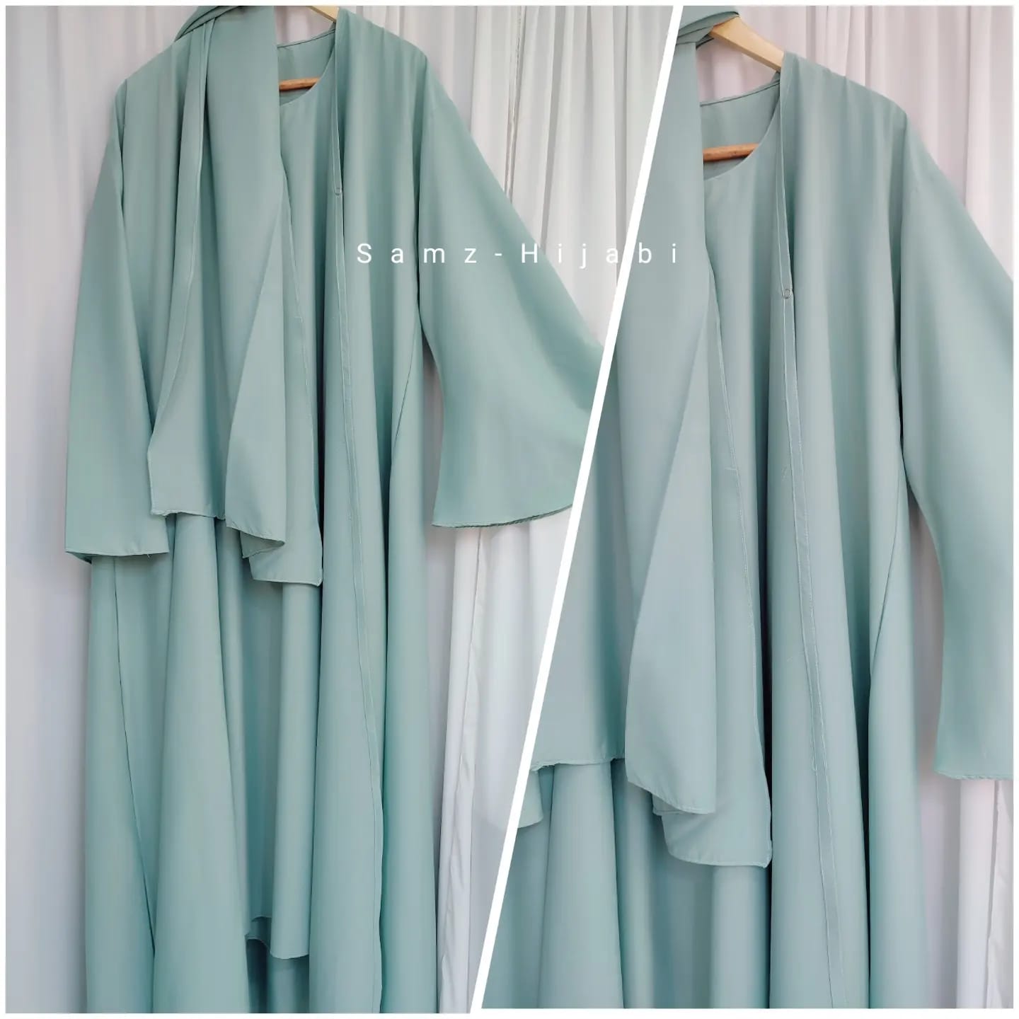 Separate Upper Kimono Abaya