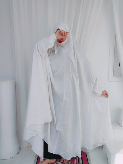 Linen Namaz Chadar-White