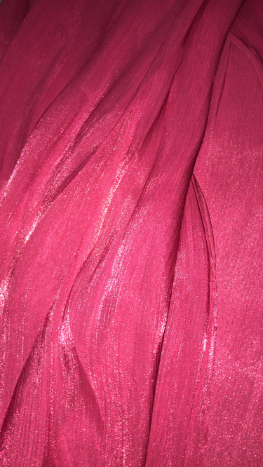 Organza Silk Hijab_Hot Pink