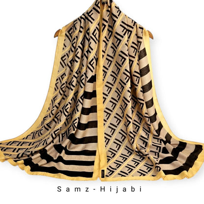 Ethnic Winter Hijab -Design 3