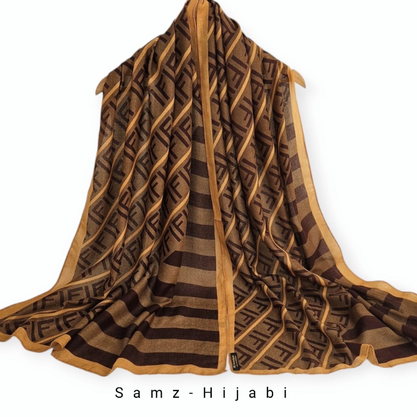 Ethnic Winter Hijab -Design 10