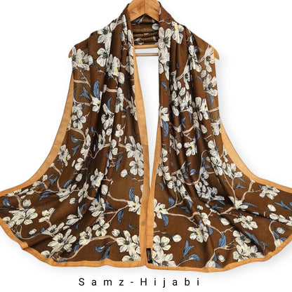 Ethnic Winter Hijab -Design 9