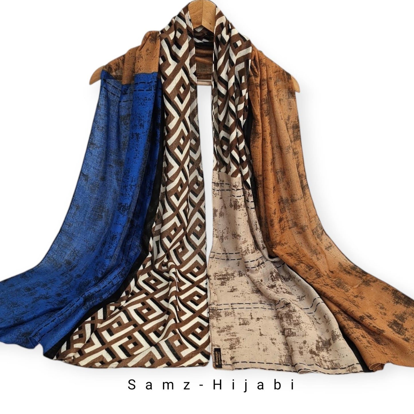 Ethnic Winter Hijab -Design 15