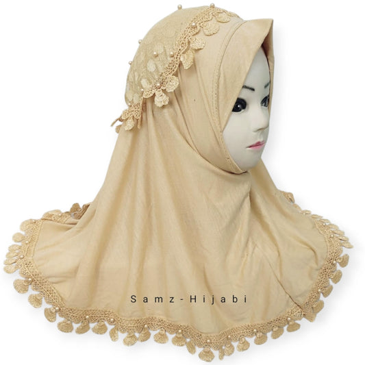 Crown Kids Hijab Golden