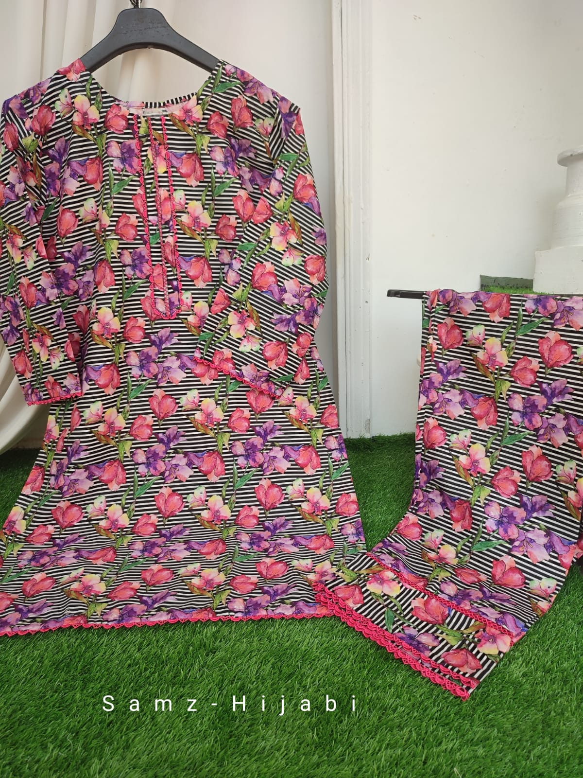 Printed Lawn Stitched Dresses Design-2