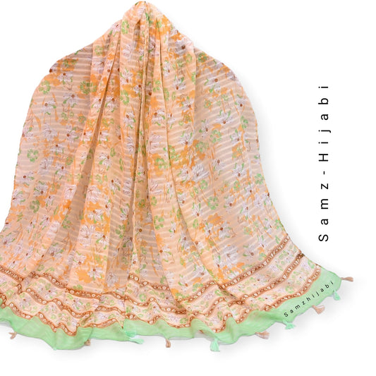 GulBahar Lawn Hijab _Green
