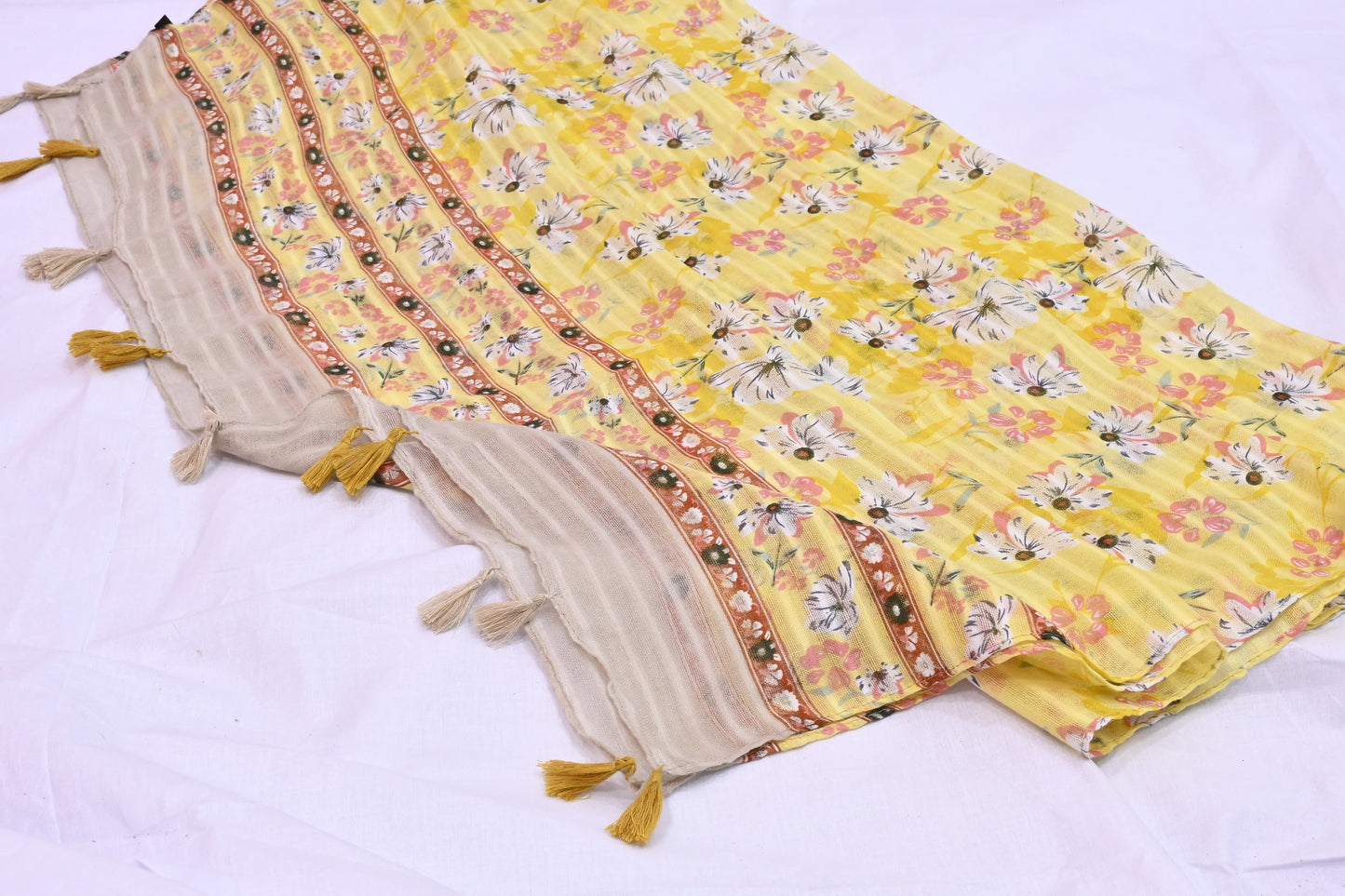 GulBahar Lawn Hijab _Yellow
