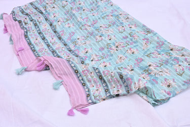 GulBahar  Lawn  Hijab _Baby Green