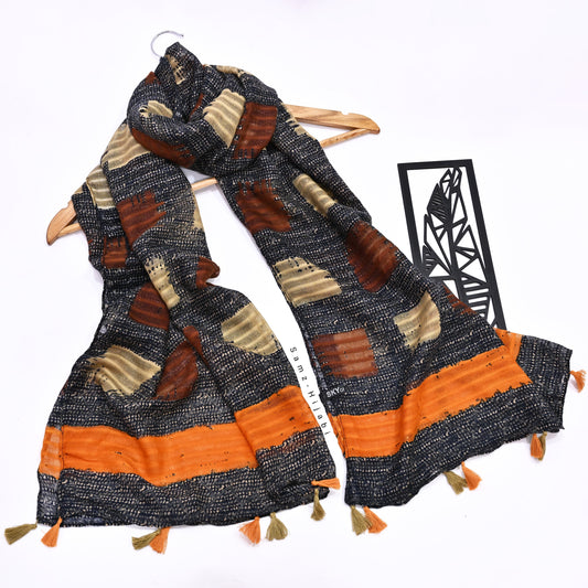 Cross -Check  Hijab -Black