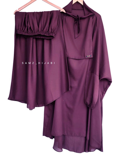 French Jilbabs Three Piece
