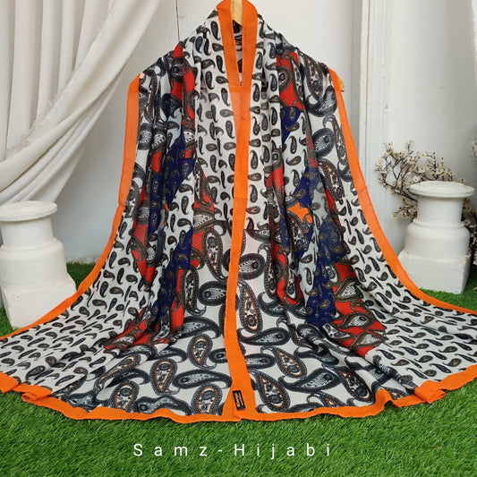 Ethnic Viscose Hijab -Design 30