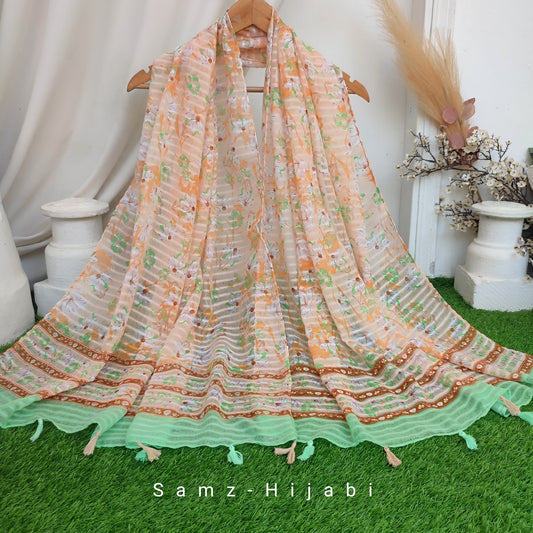 GulBahar Lawn Hijab _Green