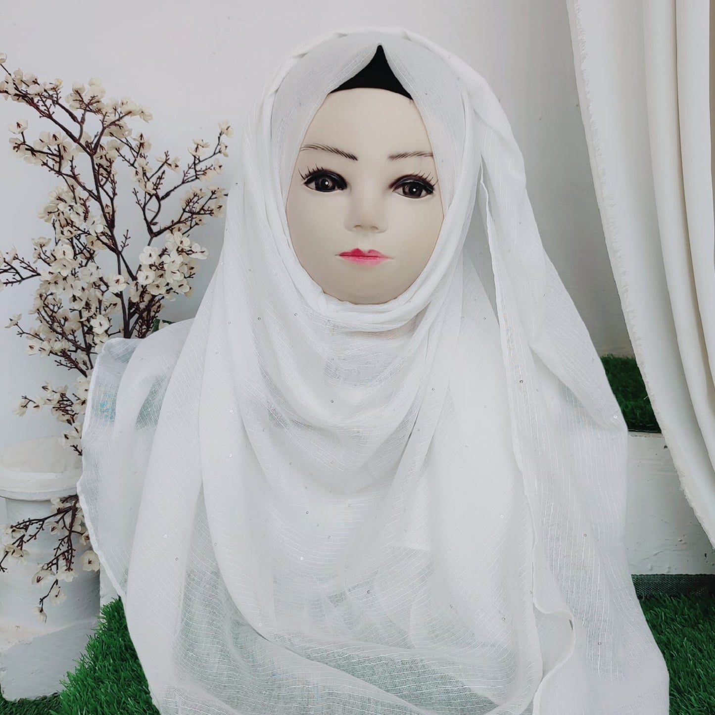 Sequence Pret Hijab White