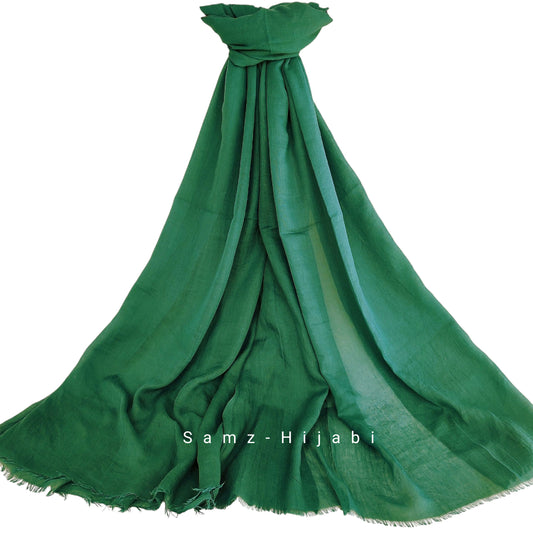 Turkish Lawn Hijab _Green
