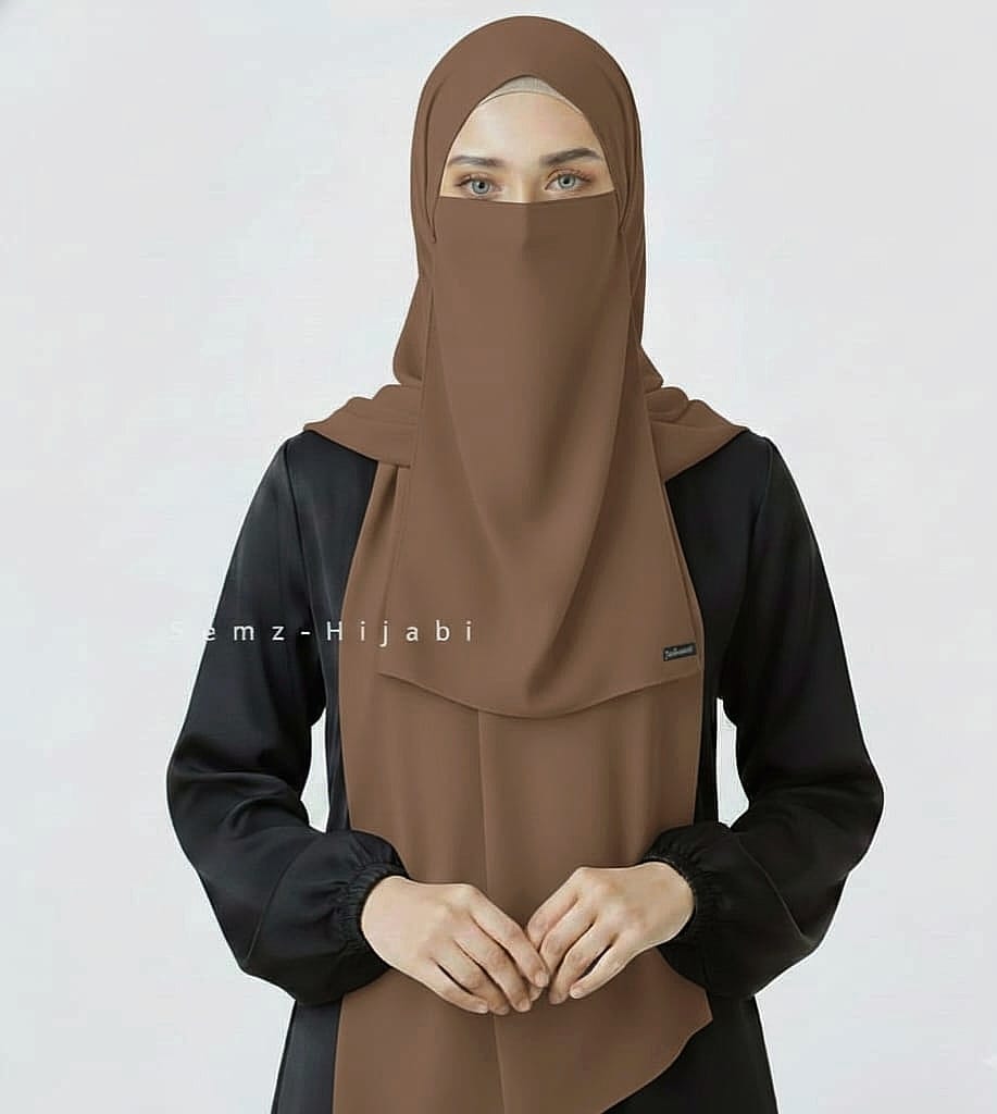 Hijab Naqab Set Hazel brown