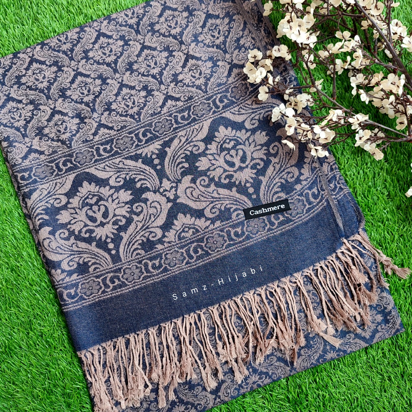 Pashmina Winter Vol 3 Navy Blue