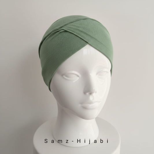 Side Cross Cap Pistachio