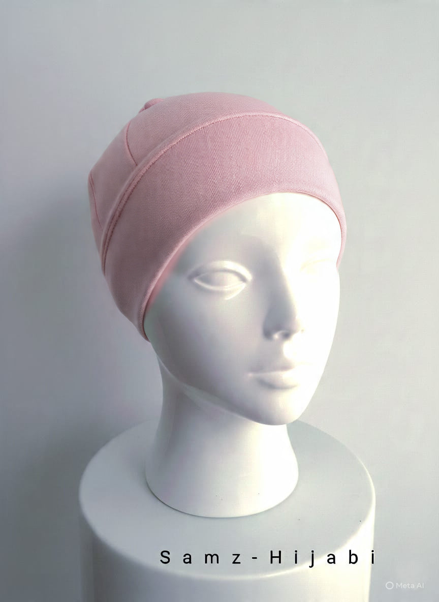 Tube Band Cap _ Soft Pink