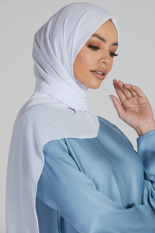 Hijab Naqab Set Pure white