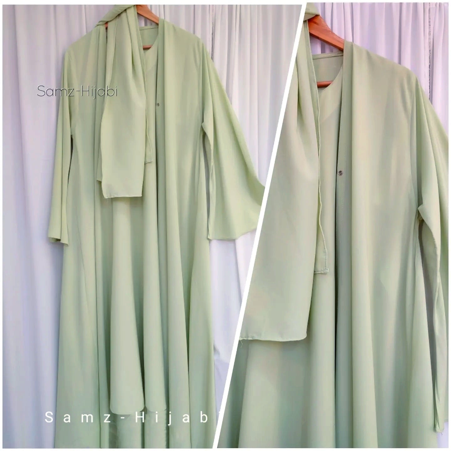 Separate Upper Kimono Abaya