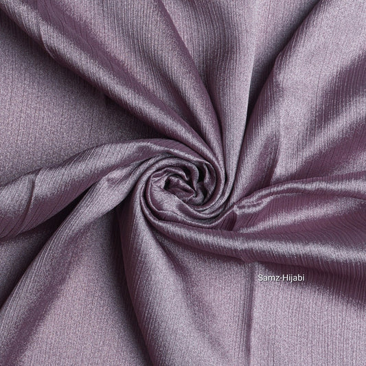 Luminous Crinkle Silk Hijab Onion