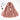 Crimps Hijab - Dusty rose