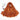 Crimps Hijab - Burnt Orange 1