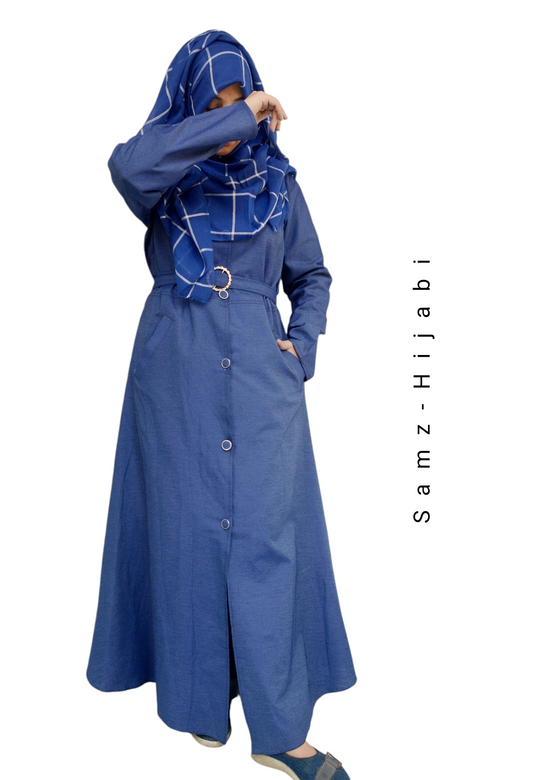 Denim Coat- Denim Bright