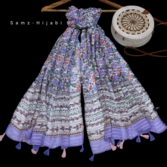 Gulbahar Lawn Hijab Volume_2  Lavender