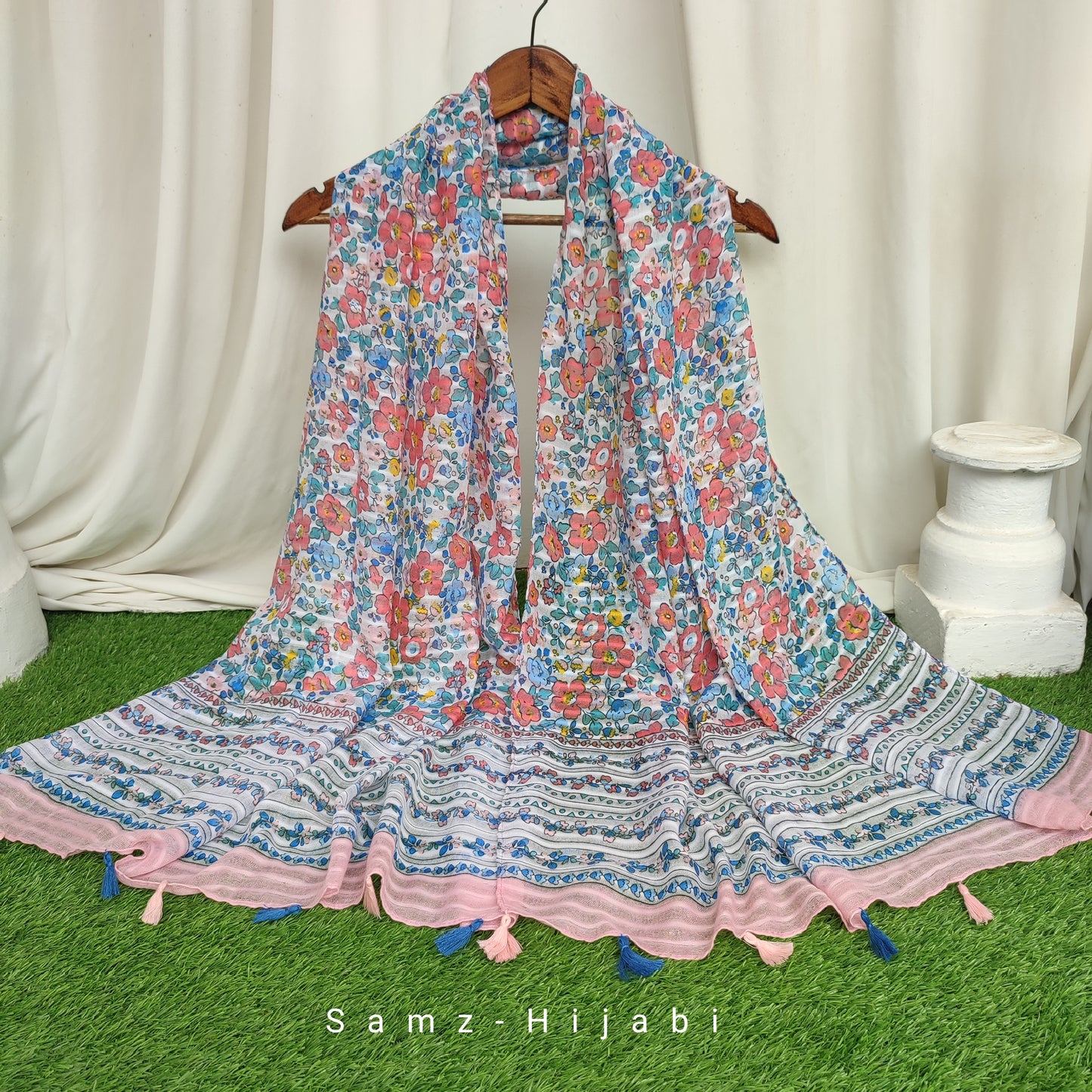 Gulbahar Lawn Hijab Volume_2  Pink